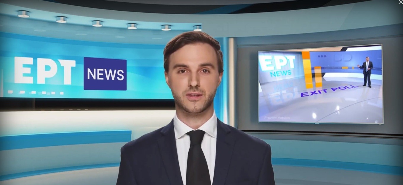 ΕΡΤ: Ερμής ο πρώτος εικονικός παρουσιαστής με τεχνητή νοημοσύνη στην Ελλάδα (vid)