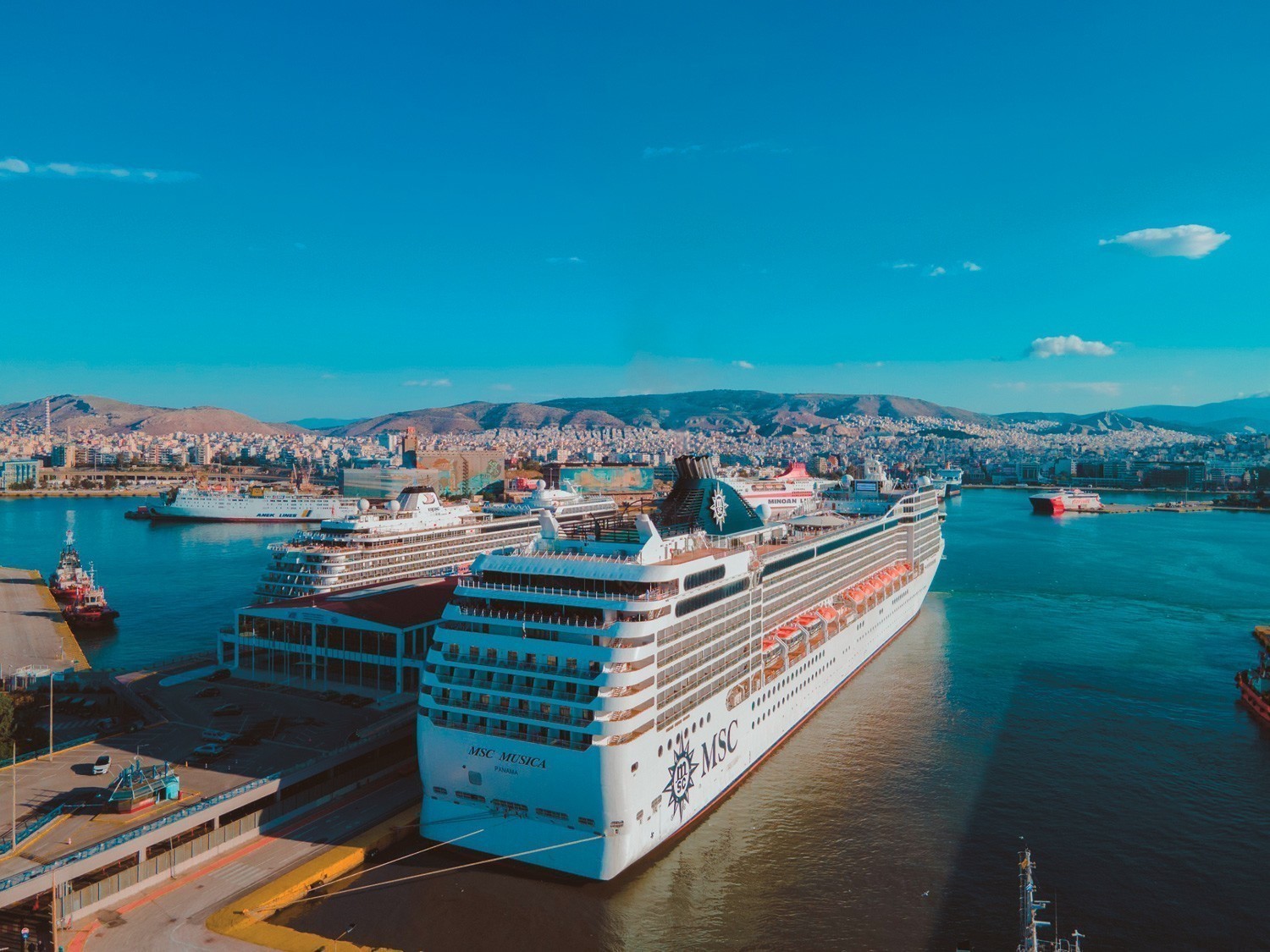 Άντζελο Καπούρο: Για την MSC ο Πειραιάς είναι το πιο σημαντικό λιμάνι επιβίβασης τουριστών