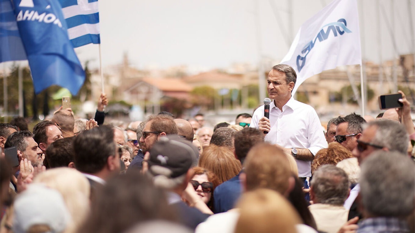 Μητσοτάκης από Λαύριο: Το τελικό σπριντ θα το κάνουμε αυτή την εβδομάδα και θα είμαστε οι μεγάλοι νικητές