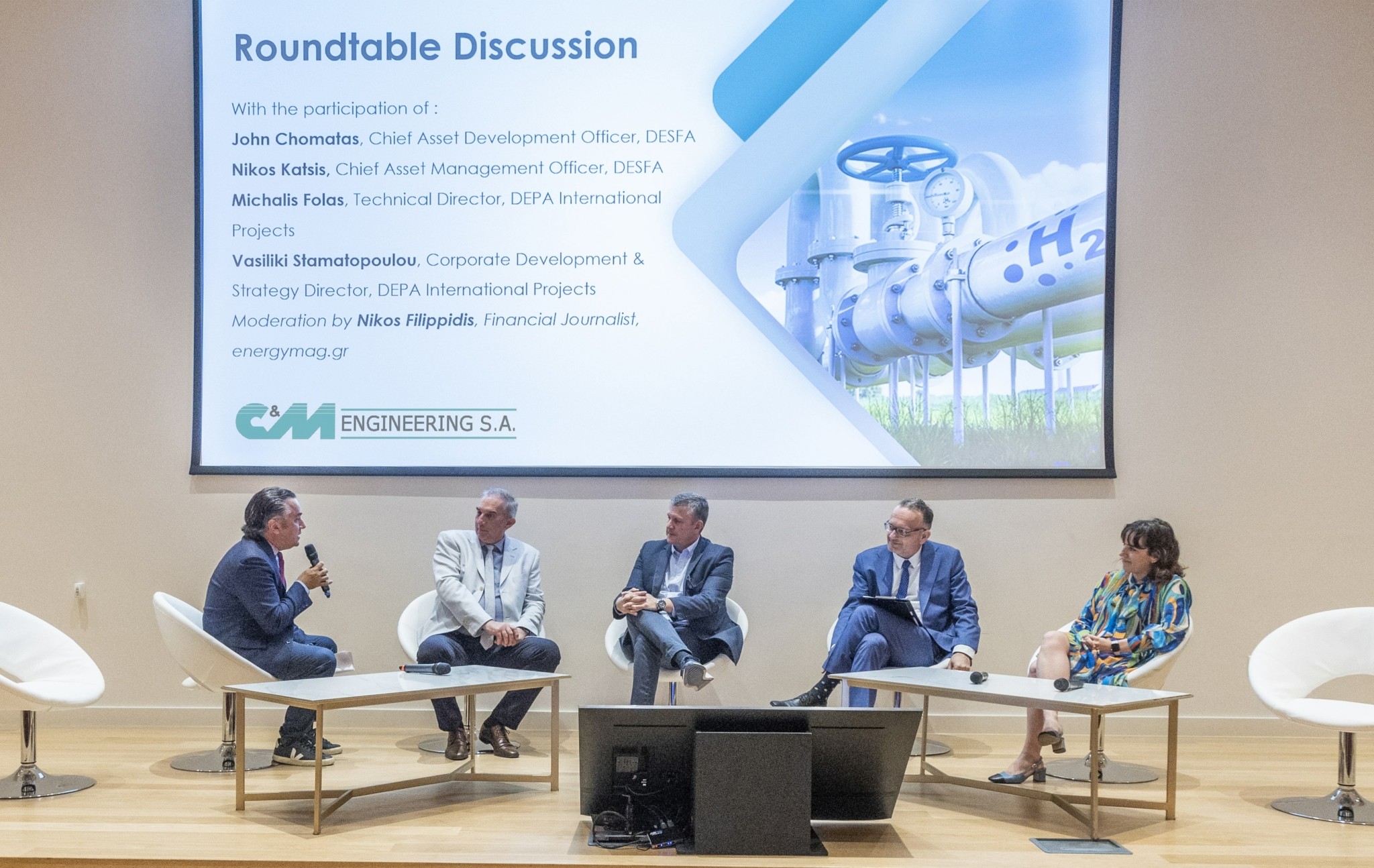 C&M Engineering: Ημερίδα Εργασίας για τις Υποδομές Μεταφοράς Υδρογόνου