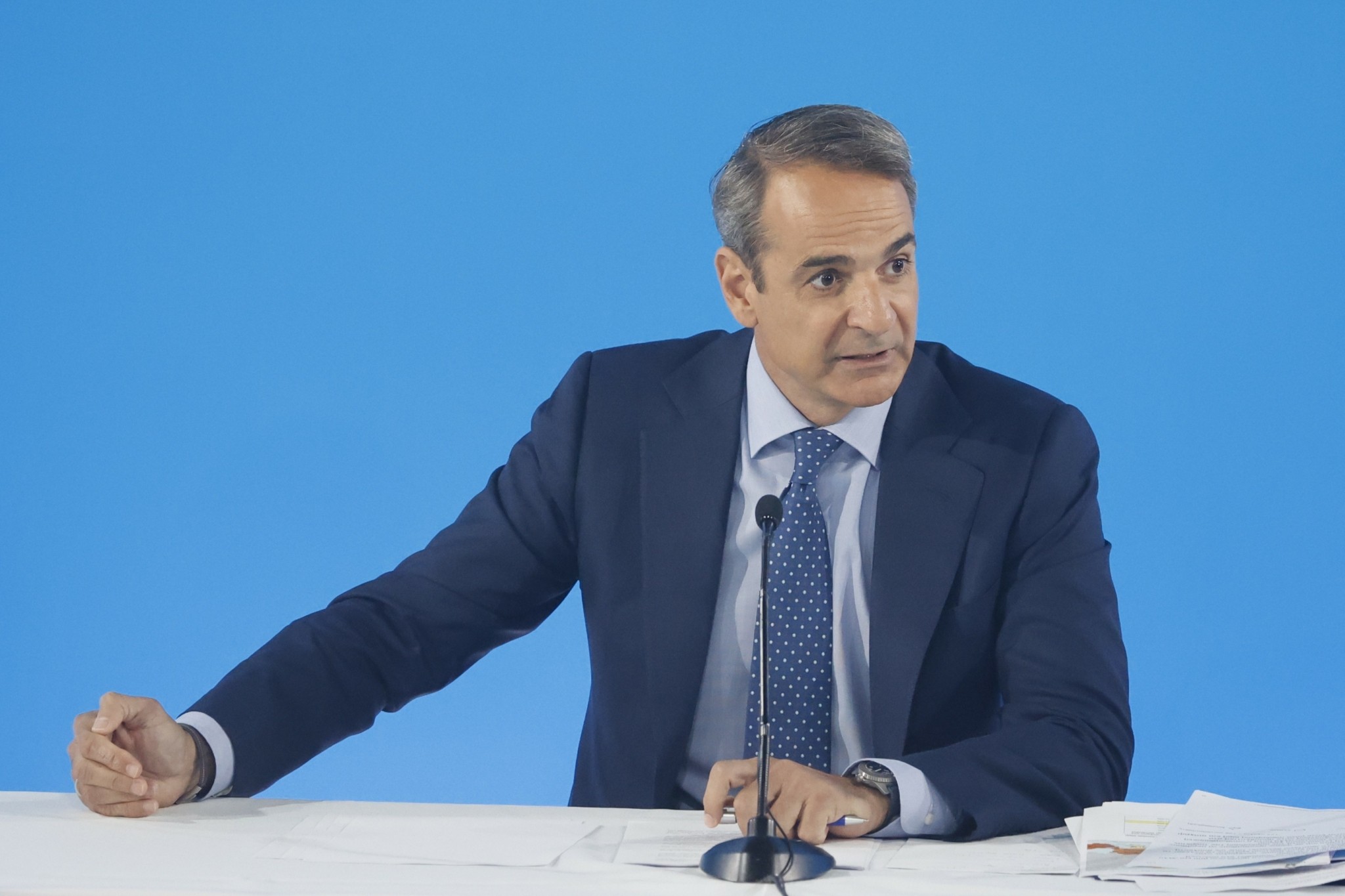 Μητσοτάκης: Ο περιορισμός της φοροδιαφυγής μπορεί να επιτρέψει σταδιακή μείωση του ΦΠΑ