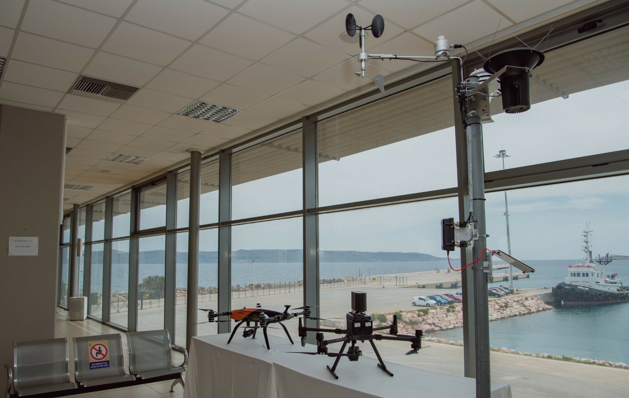 Υδατοδρόμια: Πραγματοποιήθηκε η πρώτη επίδειξη συστήματος επιθεώρησης με χρήση drone (pics)