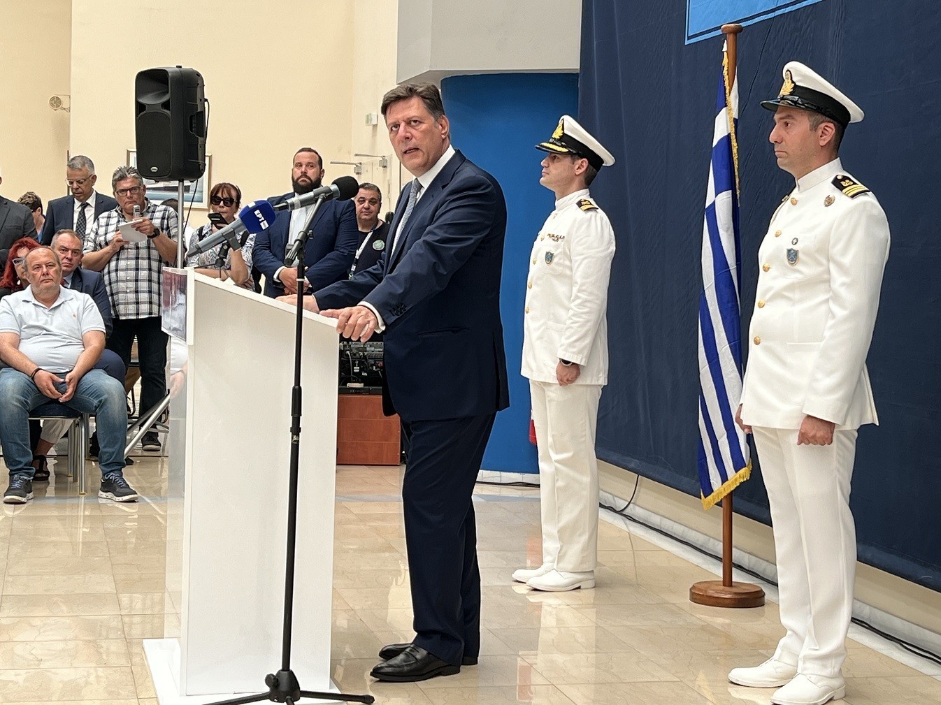 Μιλτιάδης Βαρβιτσιώτης: Δεν υπάρχει Ελλάδα χωρίς θάλασσα και χωρίς καράβια με ελληνική σημαία (pics)