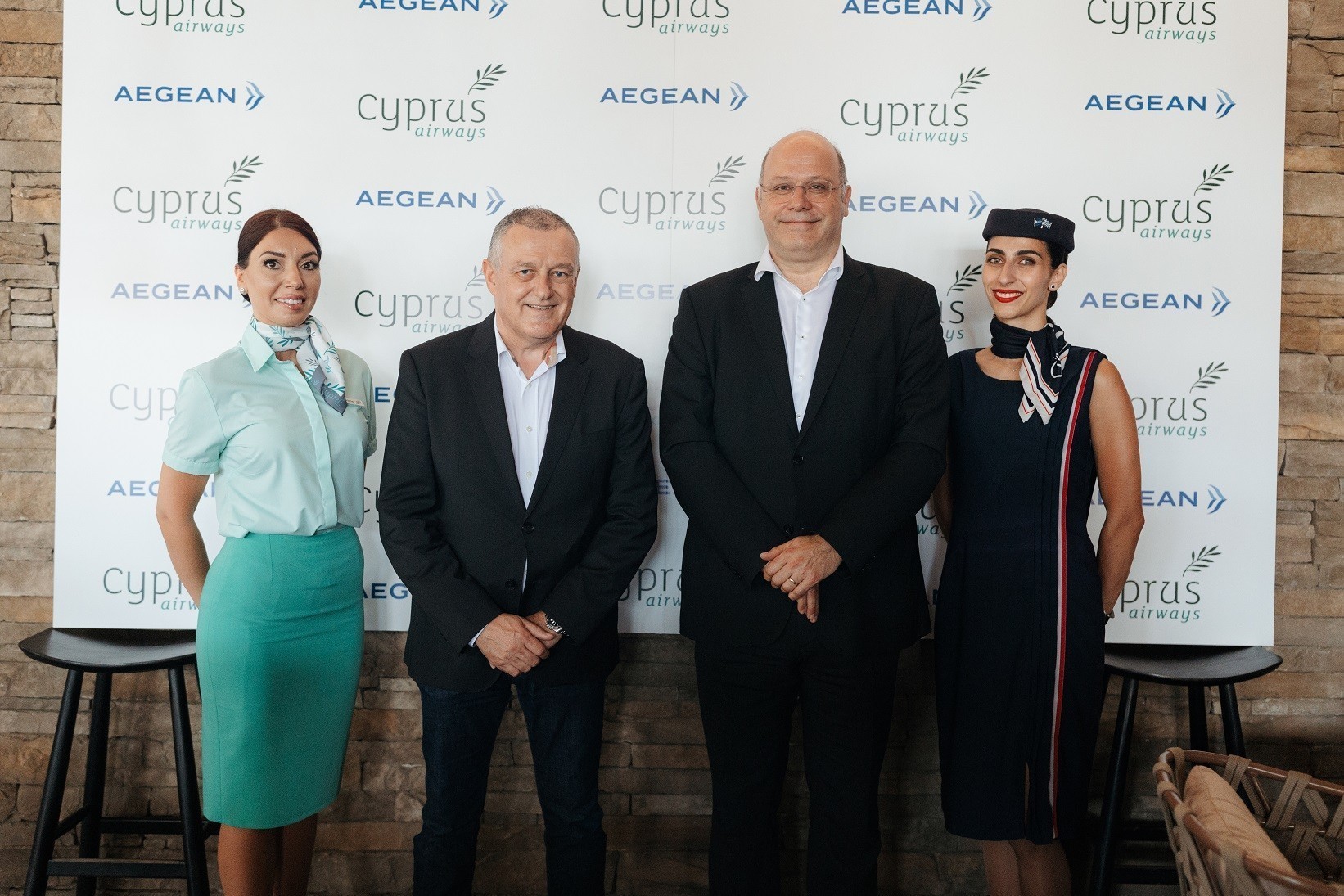 Η AEGEAN και η Cyprus Airways ανακοινώνουν τη συνεργασία τους για πτήσεις κοινού κωδικού