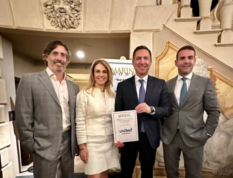 Με το βραβείο Deal of the Year τιμήθηκε η United Maritime στην επέτειο ενός έτους από την εισαγωγή της στο Nasdaq