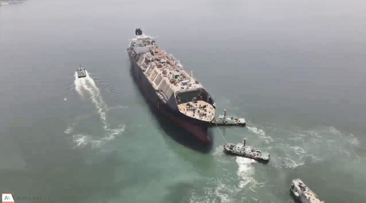 Καθελκύστηκε το νεότευκτο LNG Carrier «Energy Endurance» της Alpha Gas