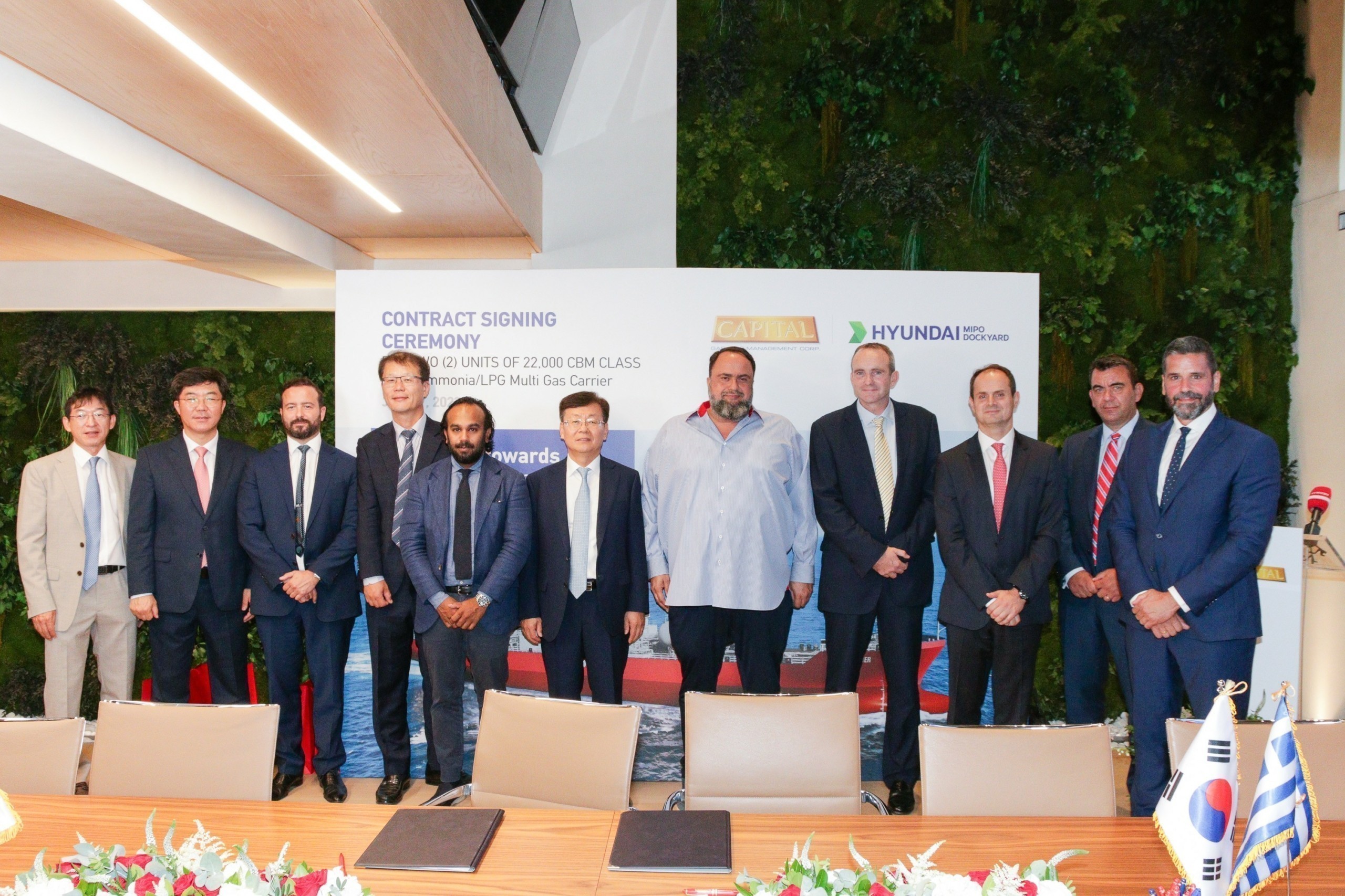 Capital Gas: Ιστορικό ορόσημο για τη διεθνή ναυτιλία η υπογραφή ...