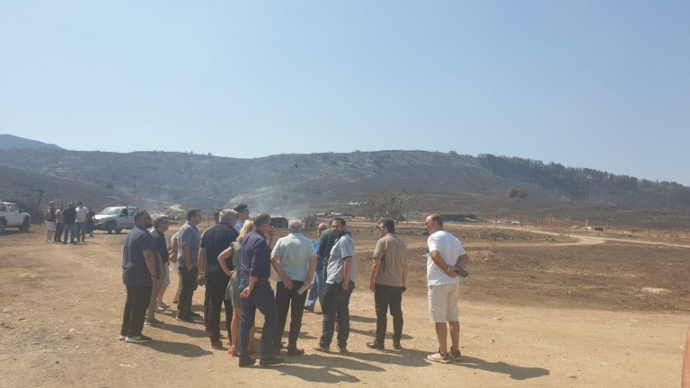 Κλιμάκιο του ΠΑΣΟΚ-Κινήματος Αλλαγής στις πληγείσες περιοχές της Μαγνησίας