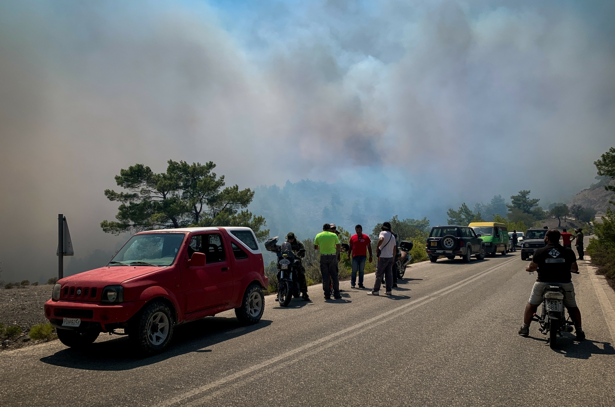 Ρόδος: Για ποιους οικισμούς αίρεται ο κίνδυνος (tweet)