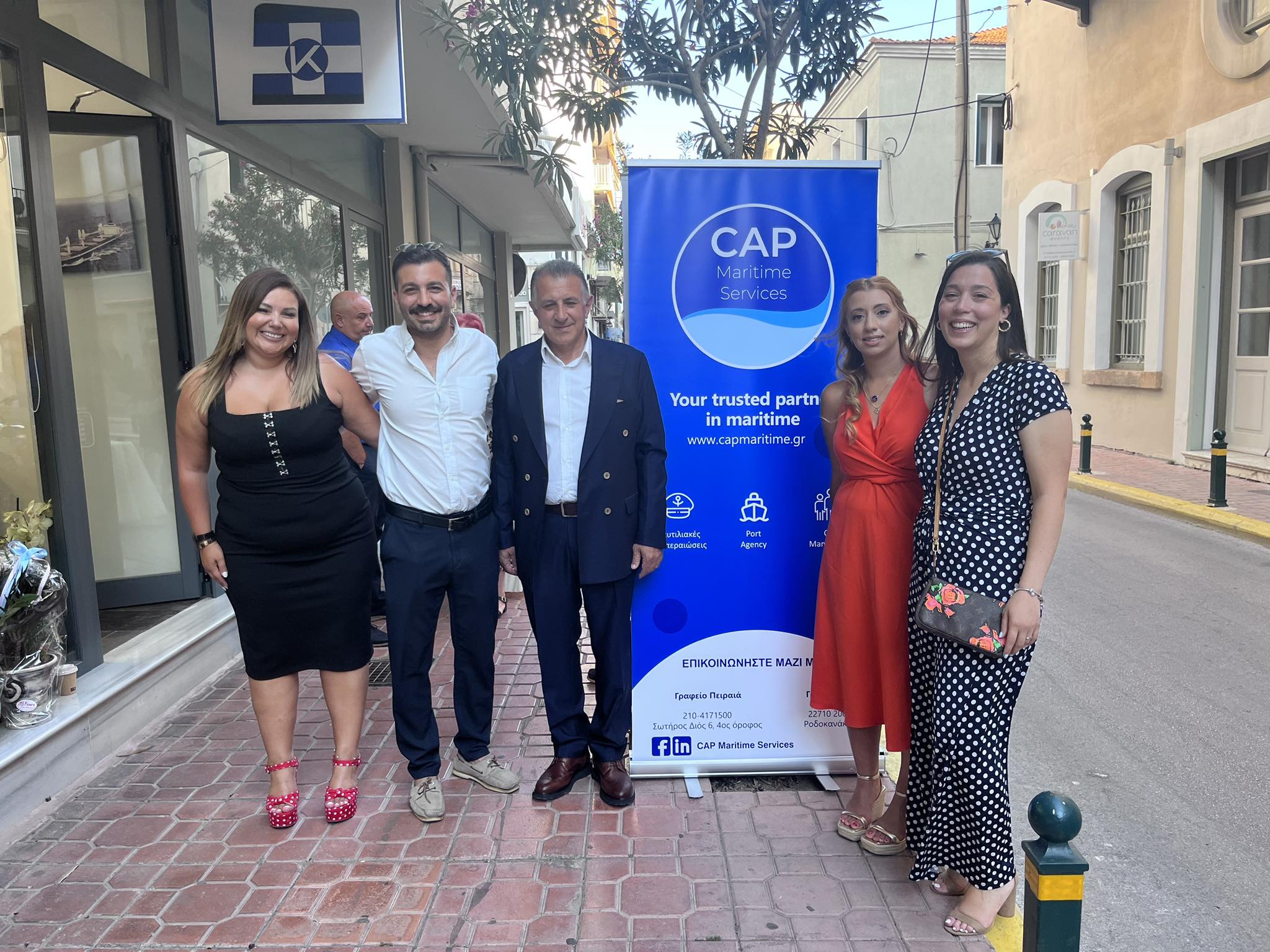 CAP Maritime Services: Εγκαίνια νέου γραφείου στη Χίο – Δίπλα στους Χιώτες ναυτικούς (pics)