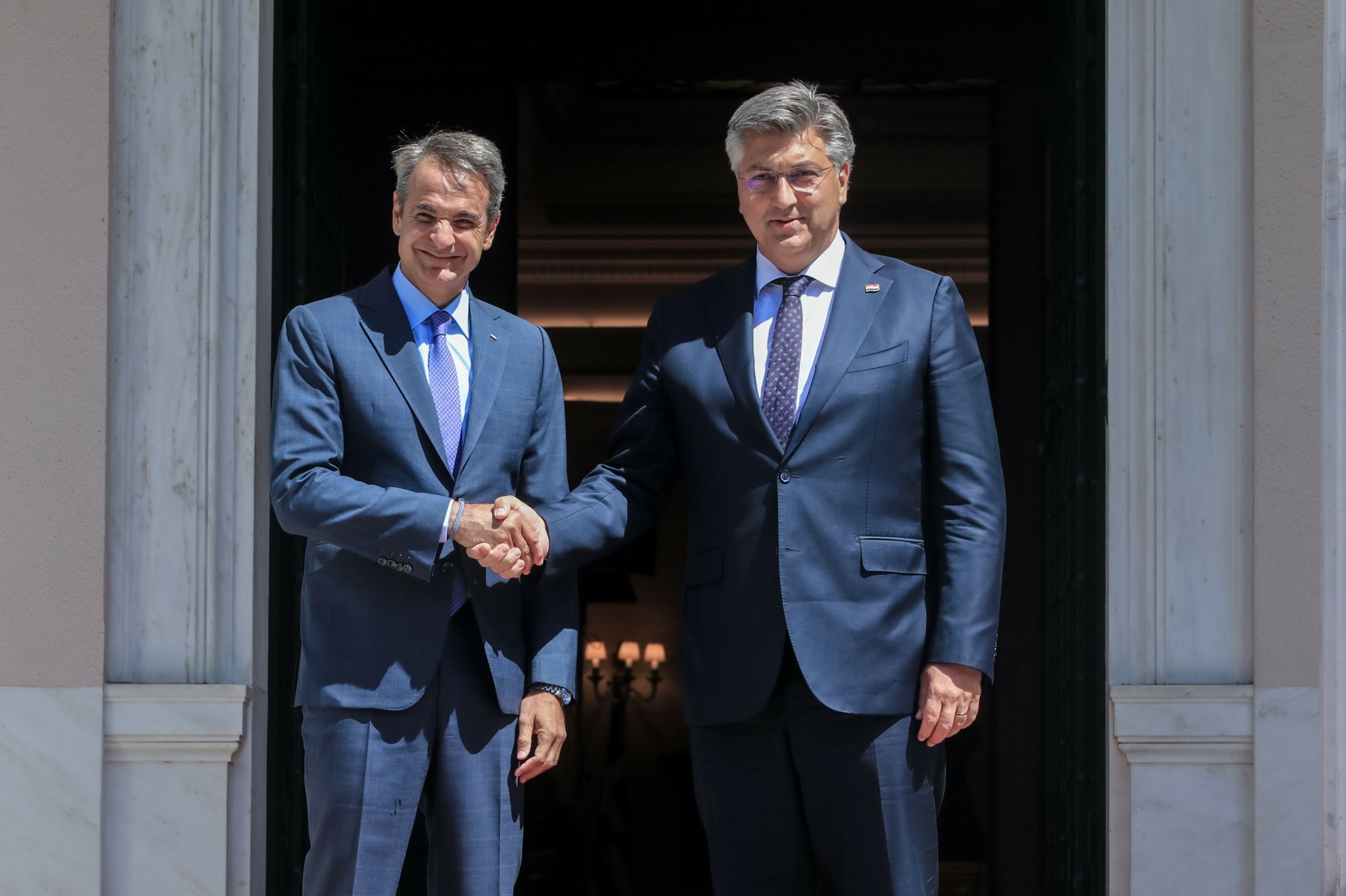 Τι συζήτησαν Μητσοτάκης – Πλένκοβιτς για τους Κροάτες συλληφθέντες (pic)