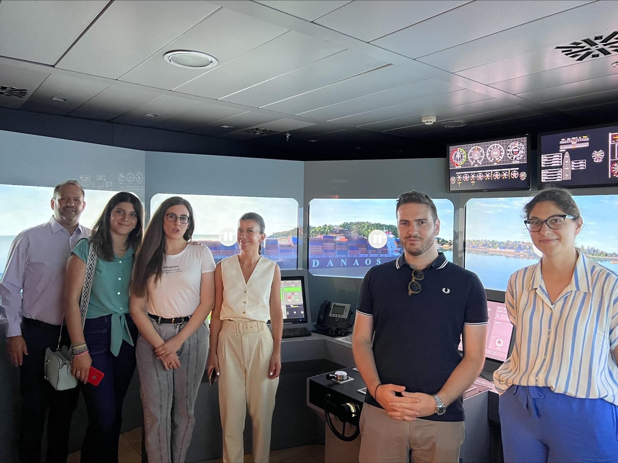 Εκπαιδευτικά ταξίδια φοιτητών/τριων του Μεταπτυχιακού  «Διοίκηση στη Ναυτική Επιστήμη και Τεχνολογία» σε πλοία της DANAOS (pics)