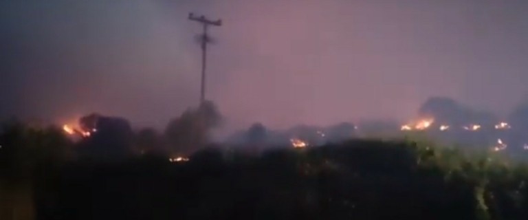 Ανεξέλεγκτη η πύρινη λαίλαπα στην Αλεξανδρούπολη – Δύσκολη νύχτα για πυροσβεστική και κατοίκους (vid)