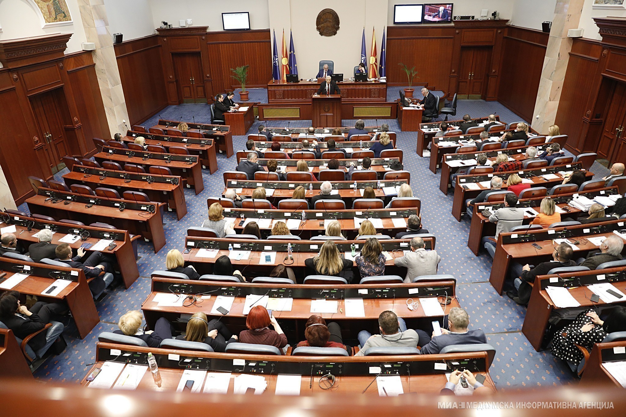 Βόρεια Μακεδονία: Κατατέθηκε στη Βουλή η πρόταση για τροποποίηση του Συντάγματος