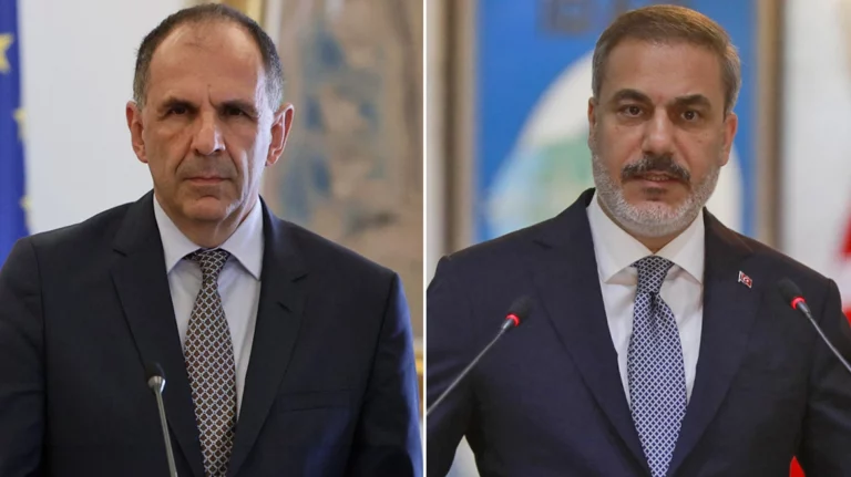 Τα μηνύματα Γεραπετρίτη – Φιντάν πριν το τετ α τετ στην Αθήνα – Αδιάλλακτη η στάση της Τουρκίας στο Κυπριακό