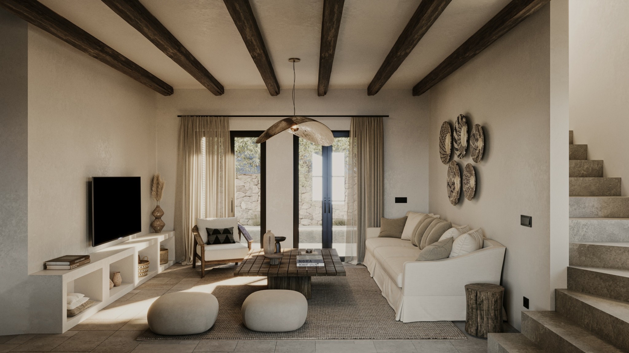 Πάρος: 4 εξοχικές κατοικίες ενταγμένες στο φυσικό τοπίο