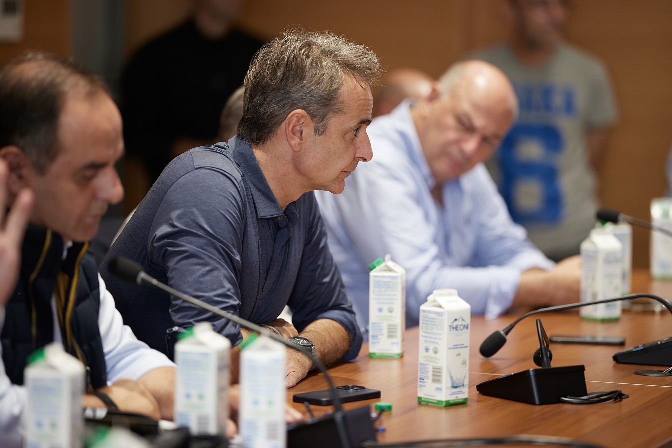 Μητσοτάκης απο Βόλο: Προτεραιότητα οι απεγκλωβισμοί, τα τρόφιμα και το νερό (vid)