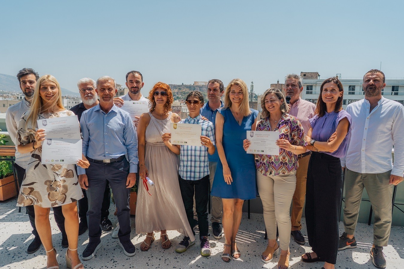 Zero Waste HoReCa Hub: Απονεμήθηκαν οι πρώτες Zero Waste διακρίσεις