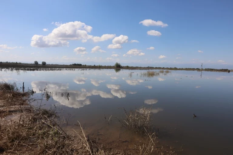Πηνειός: Απρόβλεπτη η εξέλιξη της αποστράγγισης – Πλημμυρισμένος ακόμα ο θεσσαλικός κάμπος (pics)