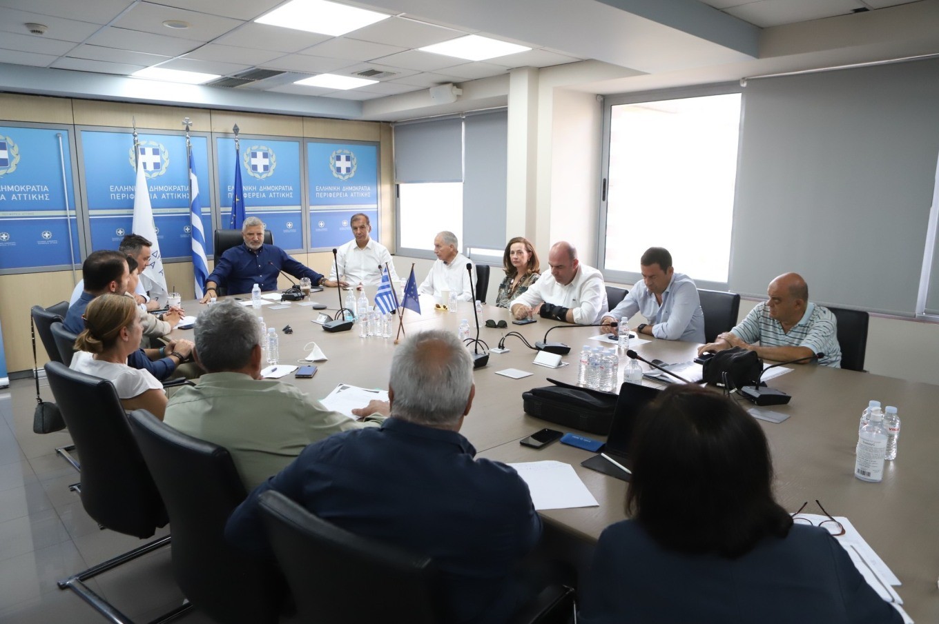 Περιφέρεια Aττικής: Έκτακτη σύσκεψη για τα μέτρα πρόληψης πλημμυρικών φαινομένων