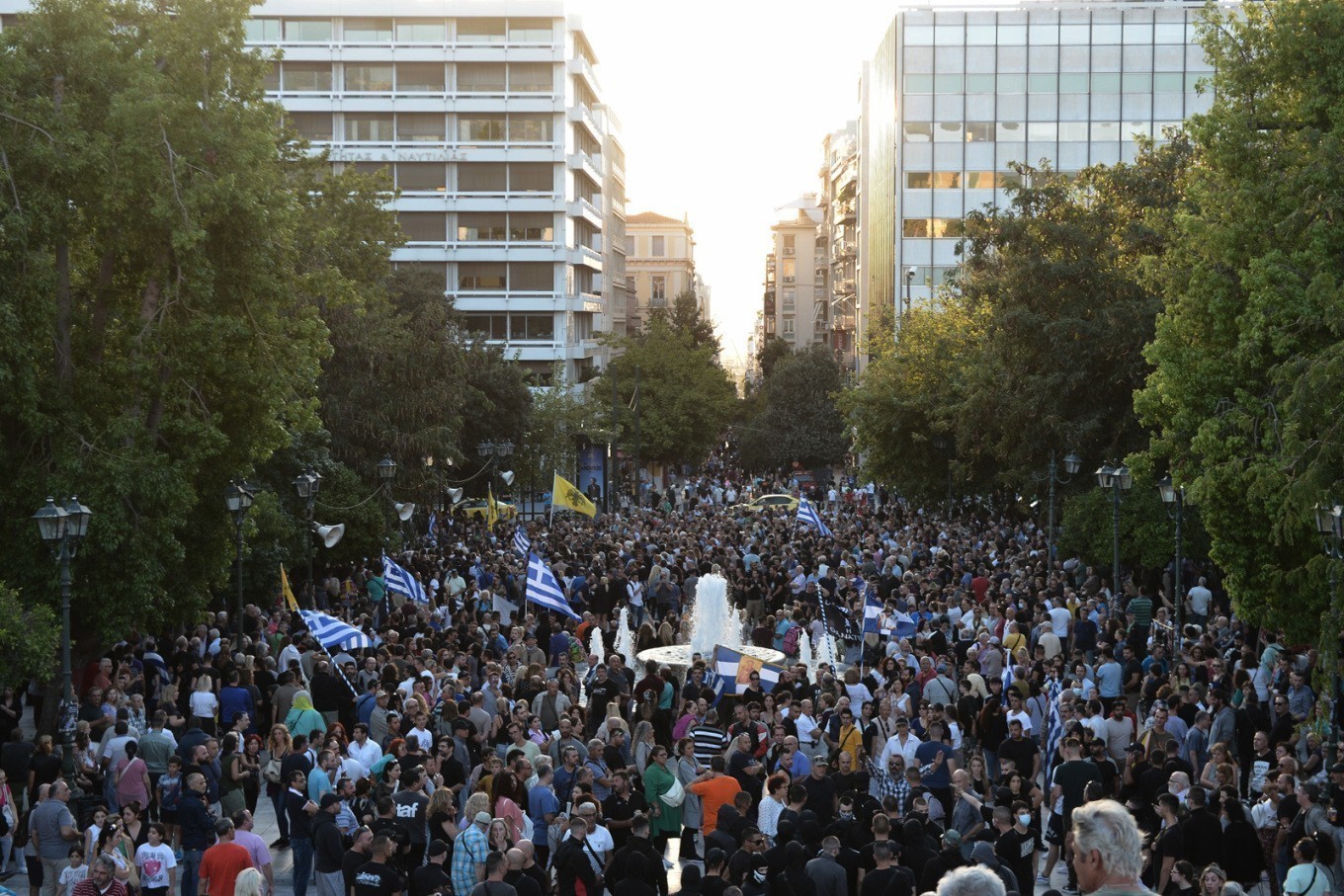 Συλλαλητήριο στο Σύνταγμα για τις νέες ταυτότητες (pics)