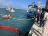 Ο.Λ.Η.: Άσκηση αντιμετώπισης θαλάσσιας ρύπανσης στο Λιμάνι Ηρακλείου (pics)