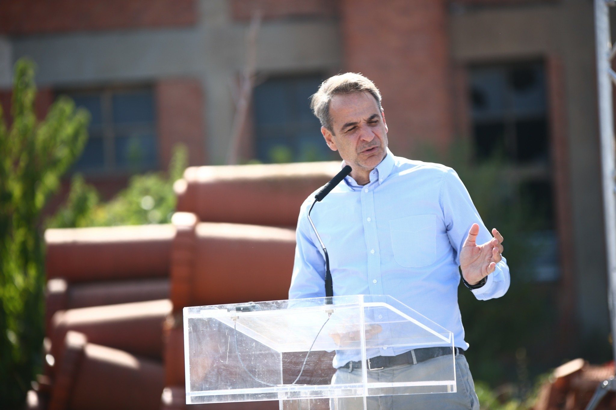 Μητσοτάκης από Κοζάνη: Η Δυτική Μακεδονία είναι μία περιφέρεια πρωταγωνίστρια στην πράσινη μετάβαση (pics)