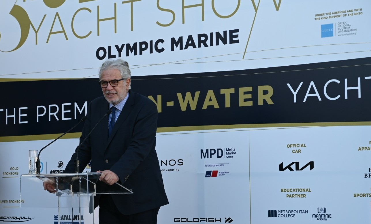 Στυλιανίδης: Η ανάπτυξη του yachting στην Ελλάδα σηματοδοτεί μία νέα εποχή για τα τουριστικά δεδομένα της χώρας