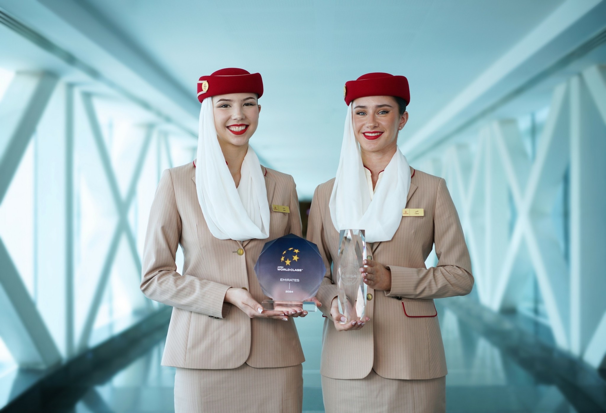 Emirates: Δύο παγκόσμιες διακρίσεις στα βραβεία APEX 2024