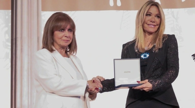 Μαριάννα Λάτση: Βραβεύτηκε ως σύγχρονη Εθνική Ευεργέτιδα από την Πρόεδρο της Δημοκρατίας (pics)