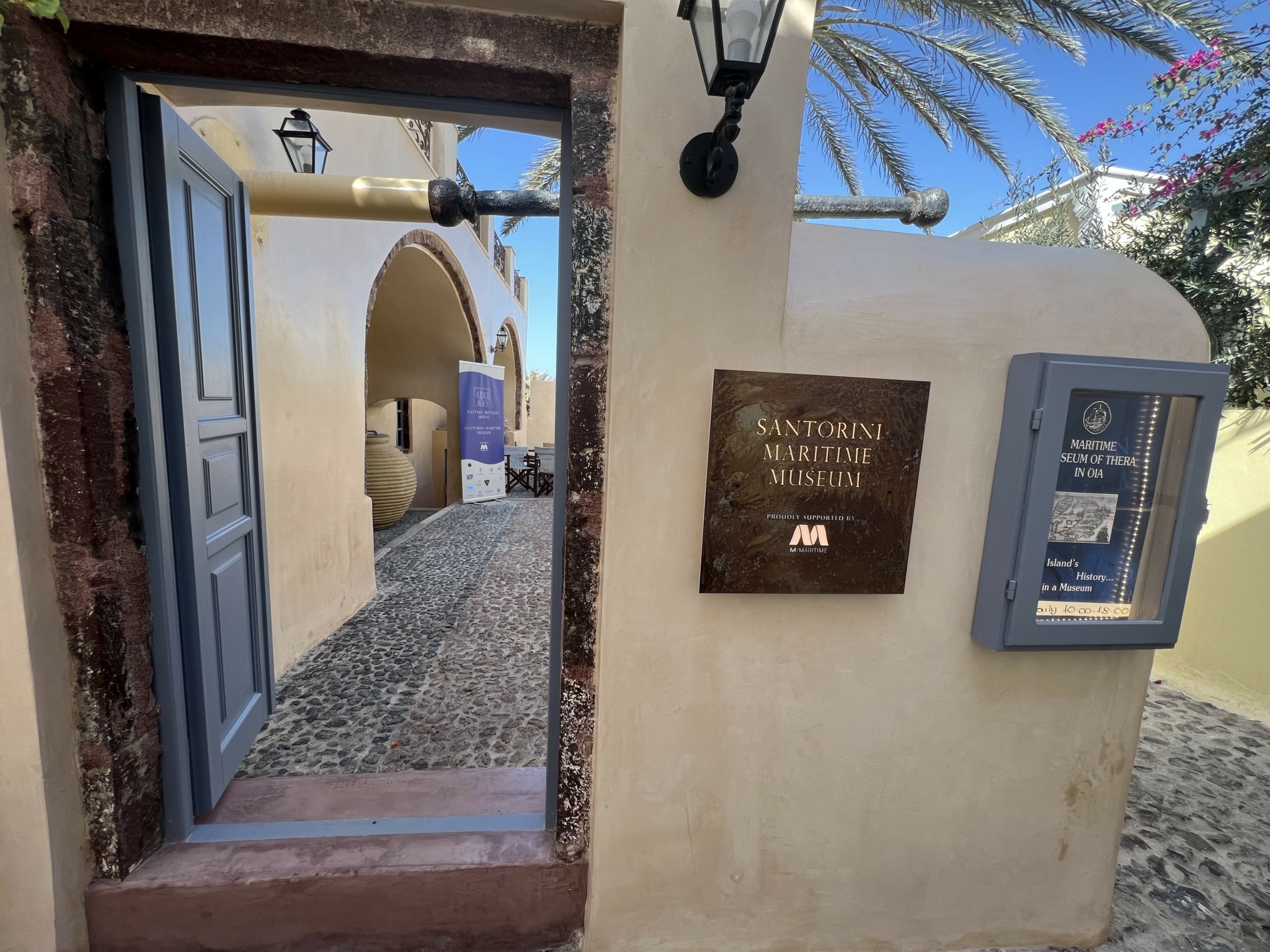 Εγκαινιάστηκε το Ναυτικό Μουσείο Θήρας, μία κιβωτός της θηραϊκής εμπορικής ναυτιλίας