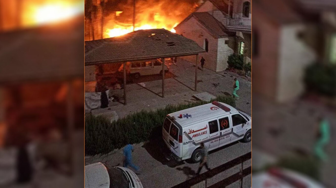 Πόλεμος στο Ισραήλ: Θρήνος για τη φονική επίθεση σε νοσοκομείο στη Γάζα – Αναφορές για πάνω από 500 νεκρούς (tweets + vids) (upd)