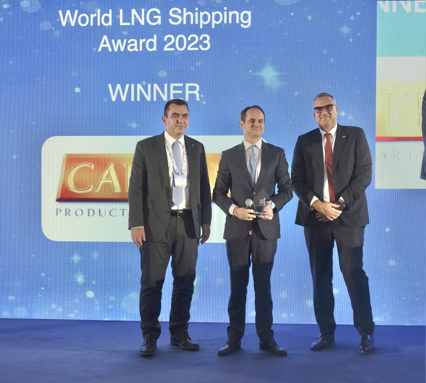 Capital Gas: Τιμήθηκε με το βραβείο Παγκόσμιας Ναυτιλίας