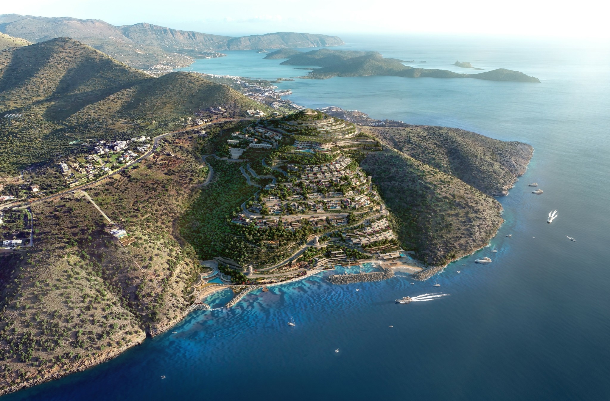 Elounda Hills: Έτσι θα είναι το επικό έργο των 800 εκατ. ευρώ στην Κρήτη
