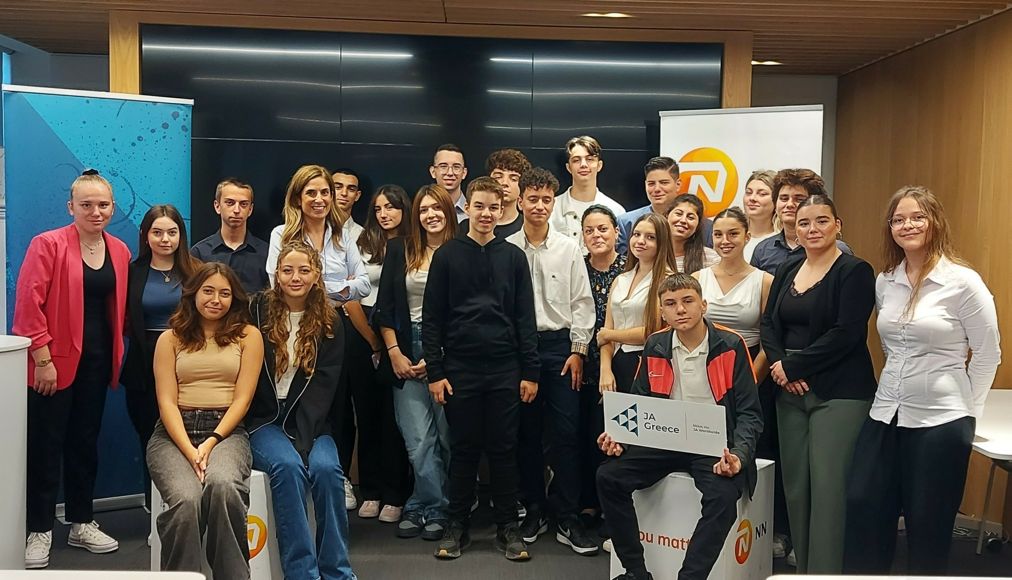 NN Hellas: Φιλοξενεί για 7η συνεχή χρονιά μαθητές στα γραφεία της στο πλαίσιο του προγράμματος «Leaders for a Day»