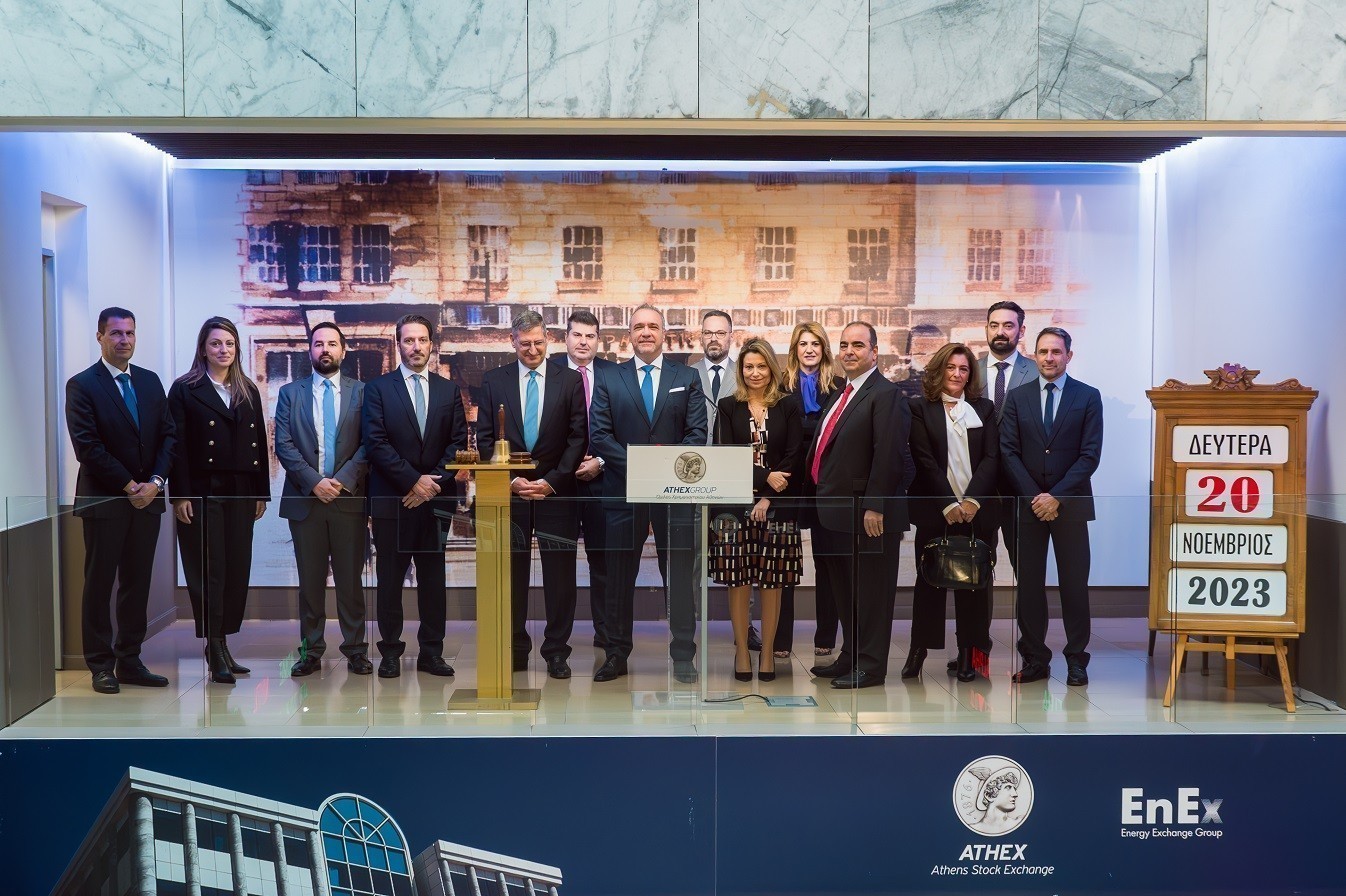 Χρηματιστήριο Αθηνών: Η τελετή έναρξης για την ολοκλήρωση του placement της Εθνικής Τράπεζας (pics)