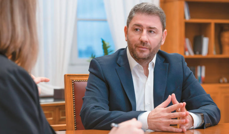 Ν. Ανδρουλάκης στο ΘΕΜΑ: Δεν πιστεύω σε συγκολλήσεις κορυφής, έχουμε ξαναδεί κόμματα διάττοντες αστέρες