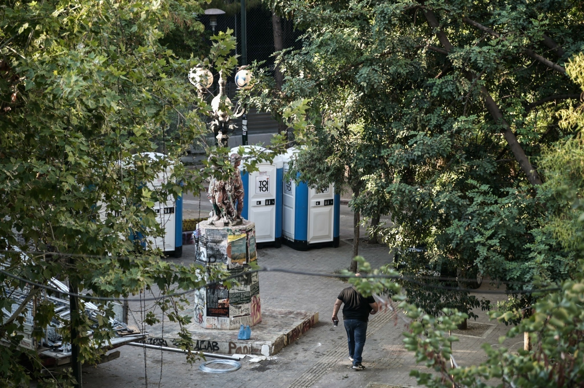 ΣτΕ για πλατεία Εξαρχείων: «Ναι» στα έργα κατασκευής του σταθμού Μετρό