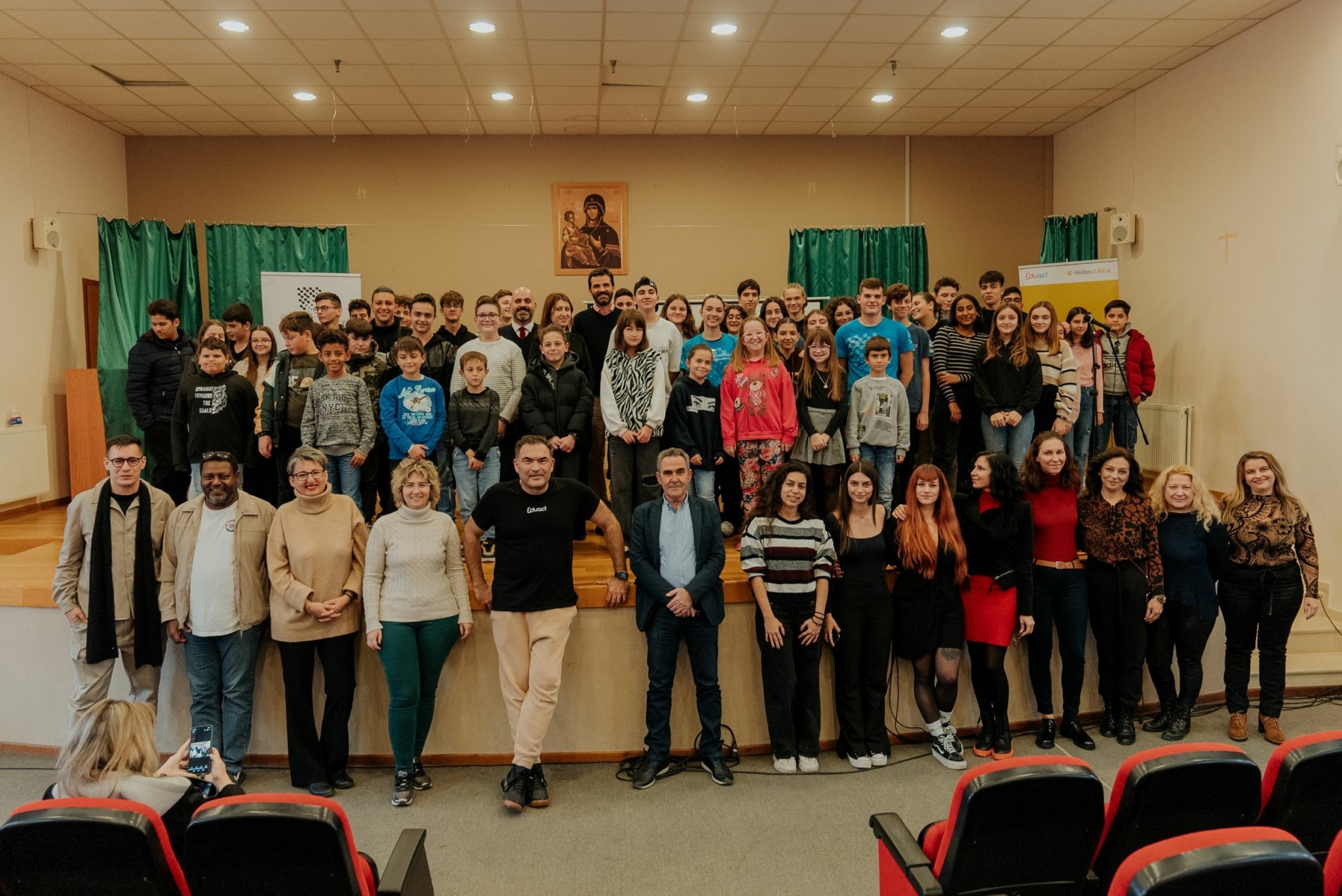 Ελληνικός Χρυσός: Οι «Μικροί Επιστήμονες στο Δήμο Αριστοτέλη» συναντούν την Εθνική Ομάδα Ρομποτικής FIRST Global (pics)