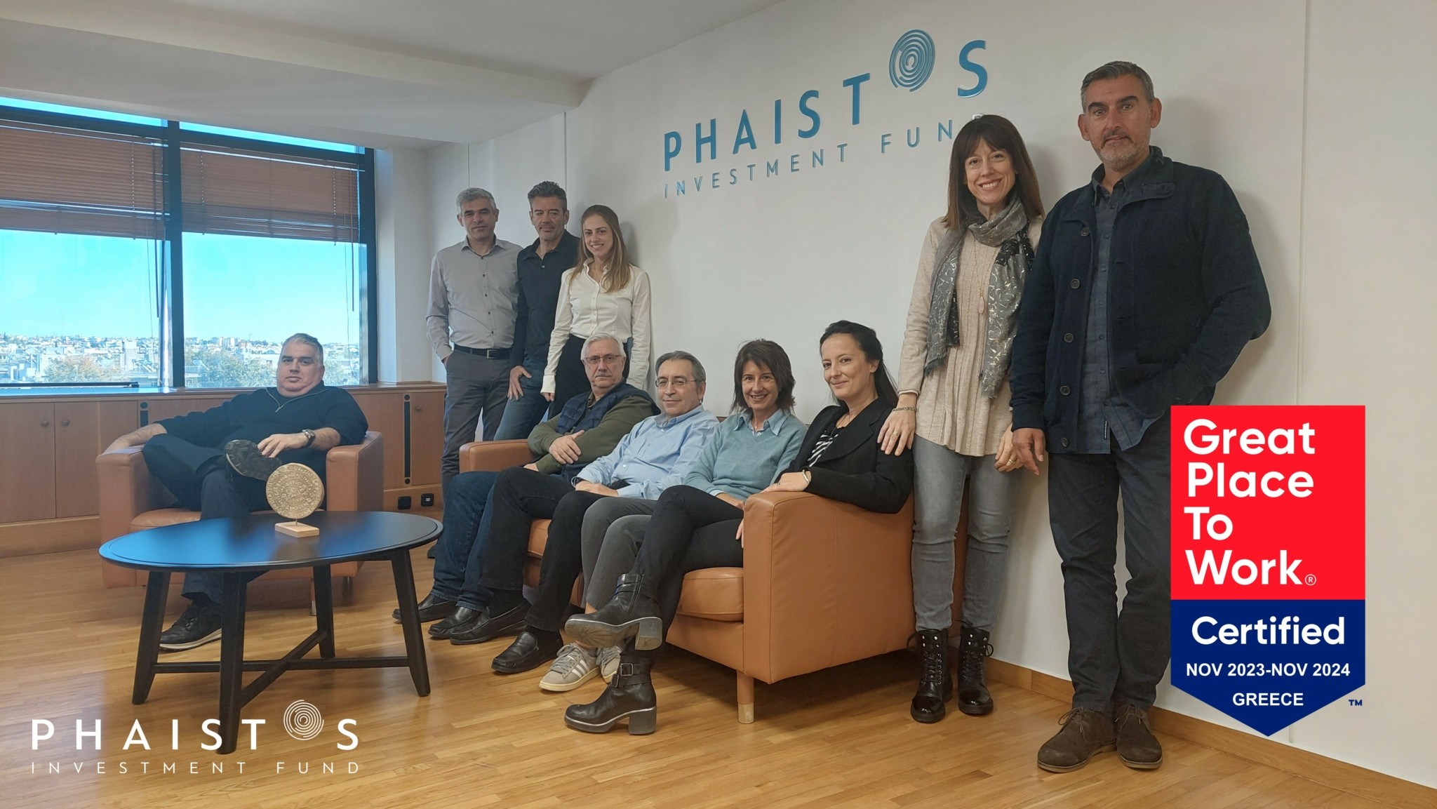 Επίσημα Great Place to Work® το Ταμείο «Φαιστός»