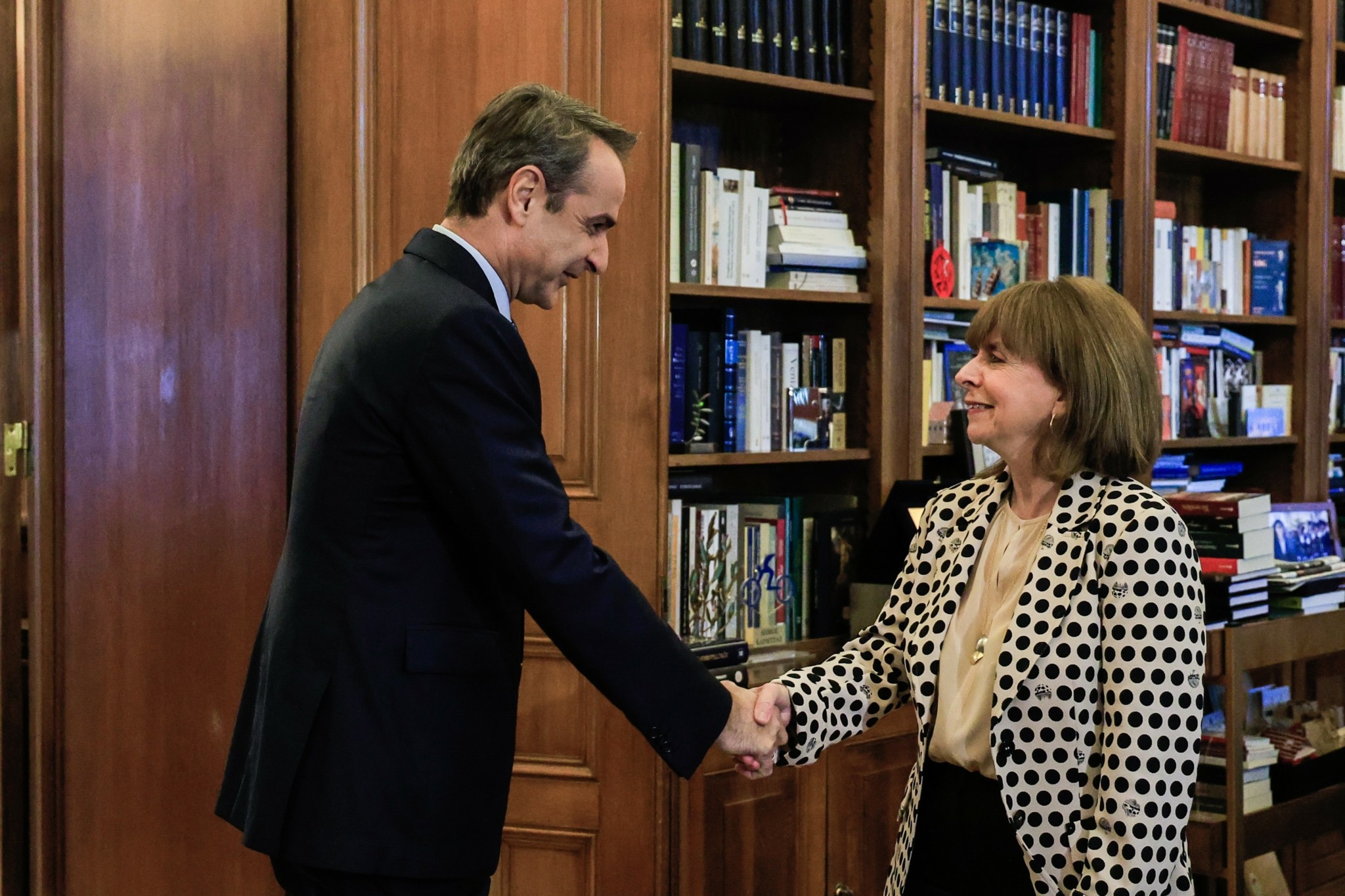 Μητσοτάκης στο Προεδρικό: «Ιστορική η μεταρρύθμιση της Παιδείας»