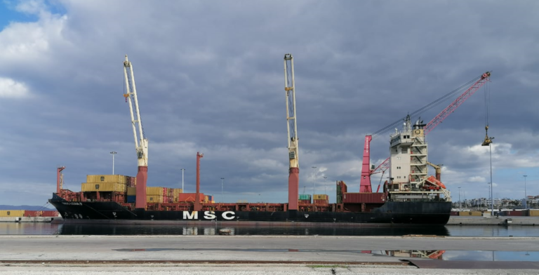 Στο λιμάνι του Ηρακλείου το «MSC LENA F» (pics)