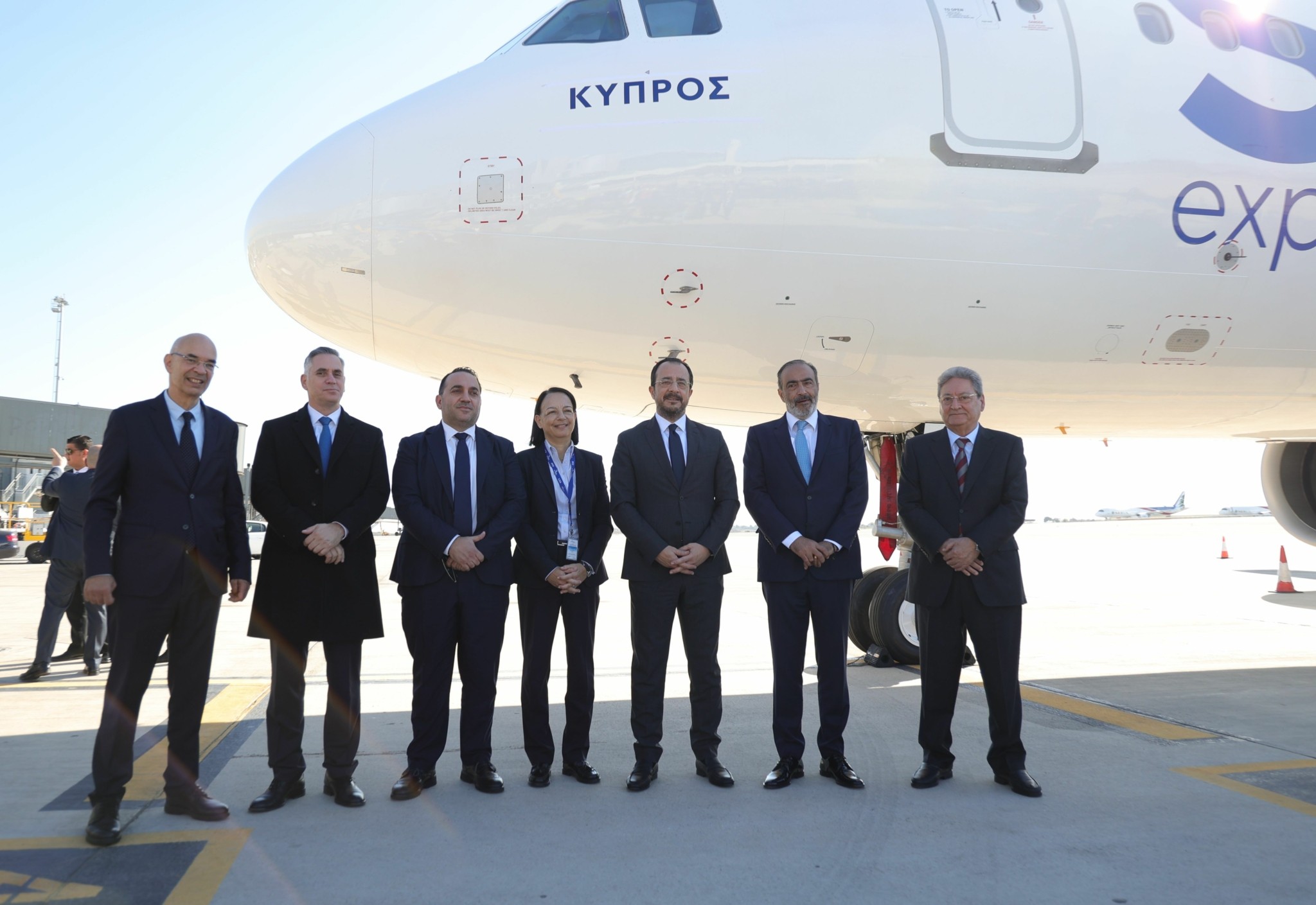 SKY express: «ΚΥΠΡΟΣ» το όνομα στο πρώτο της αεροσκάφος τύπου AIRBUS A321neo (pics)