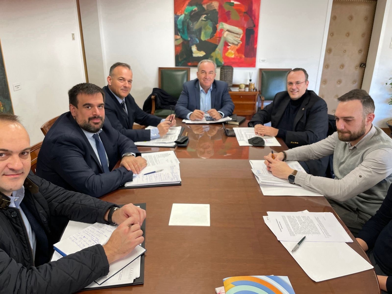 Συνάντηση Παπαθανάση – Παππά για το μεταφορικό ισοδύναμο