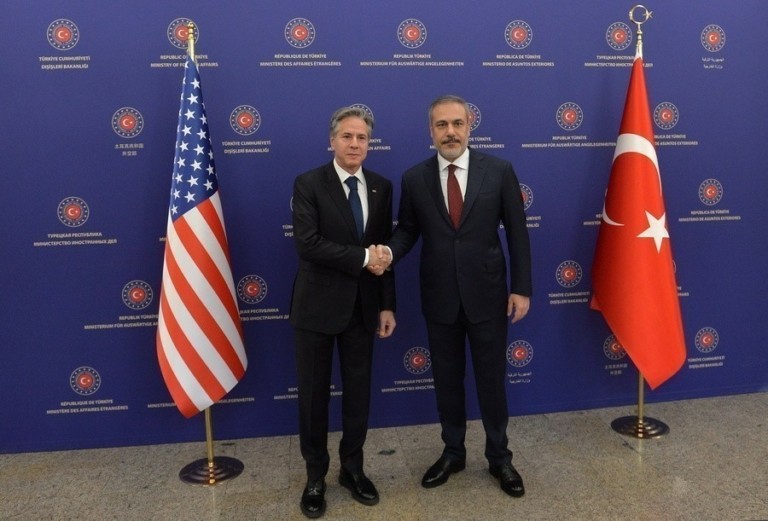 Πόλεμος στο Ισραήλ και F-16 στο επίκεντρο των συζητήσεων Φιντάν – Μπλίνκεν