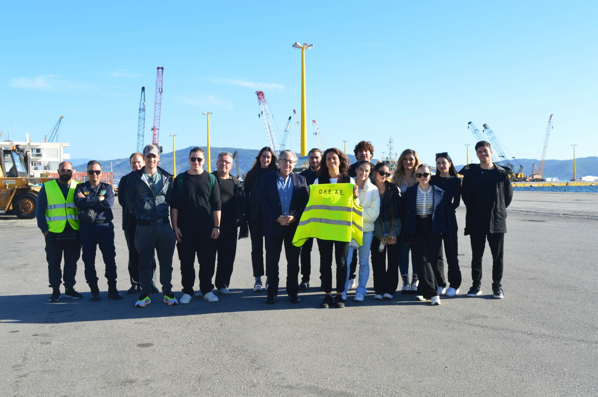 Λιμένας Ελευσίνας: Εκπαιδευτική επίσκεψη φοιτητών