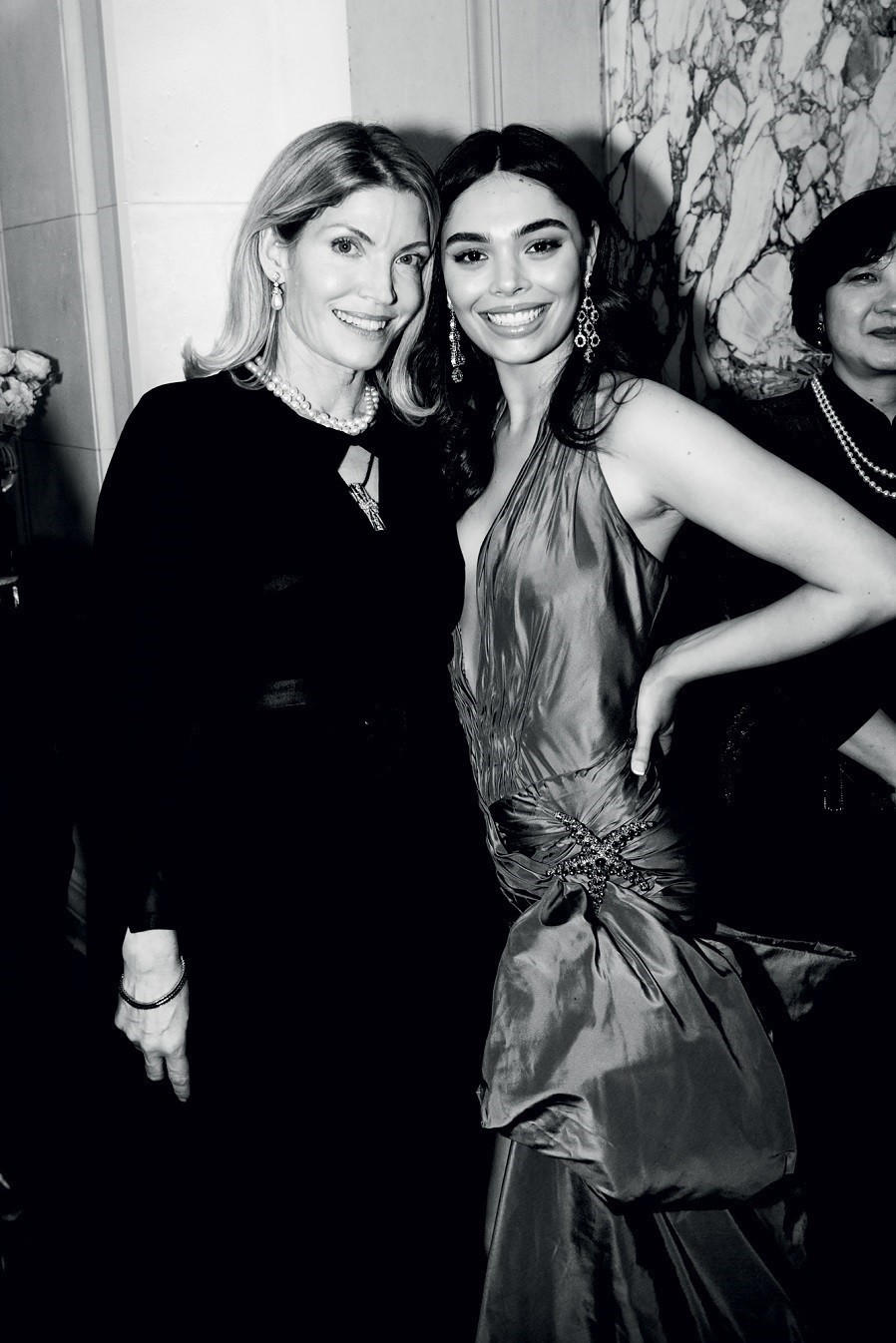 Με τη μητέρα της, Ελεν Παλέβσκι