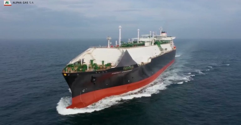 Άννα Αγγελικούση: Η Alpha Gas παρέλαβε το LNG Carrier Energy Endurance (pics)