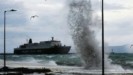 Κακοκαιρία: Δεμένα τα πλοία σε πολλά λιμάνια της χώρας