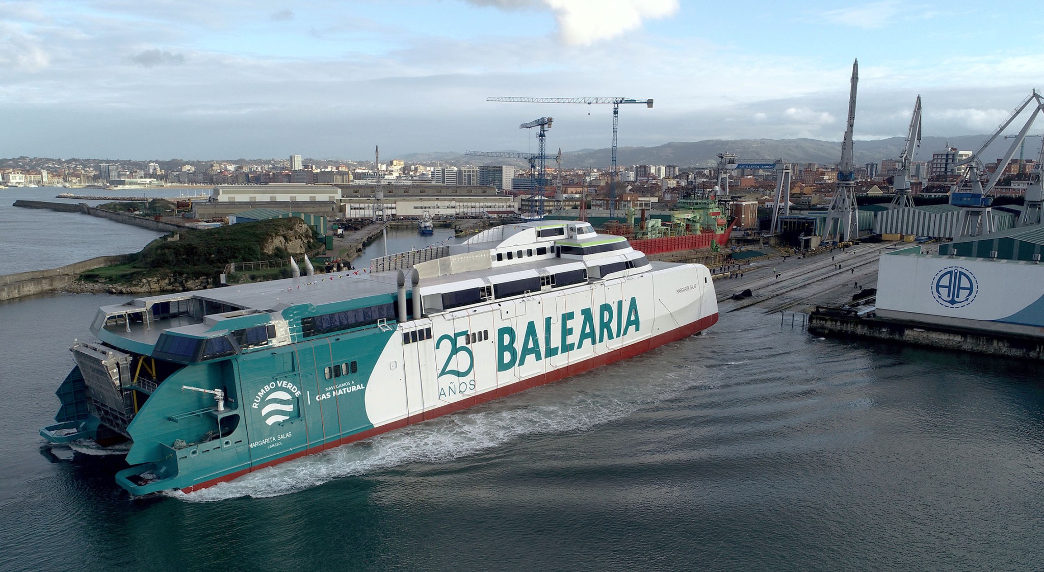 Με αλουμίνιο της Elval το πρωτοποριακό καταμαράν Μargarita Salas που λειτουργεί με φυσικό αέριο